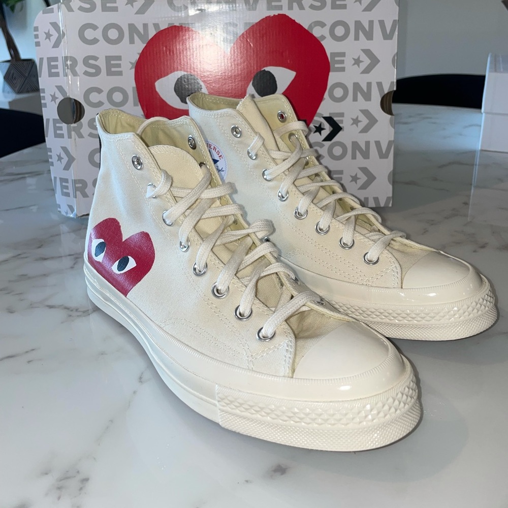 COMME des GARÇONS x CONVERSE - NEVER WORN - PERFECT CONDITION - SIZE 9